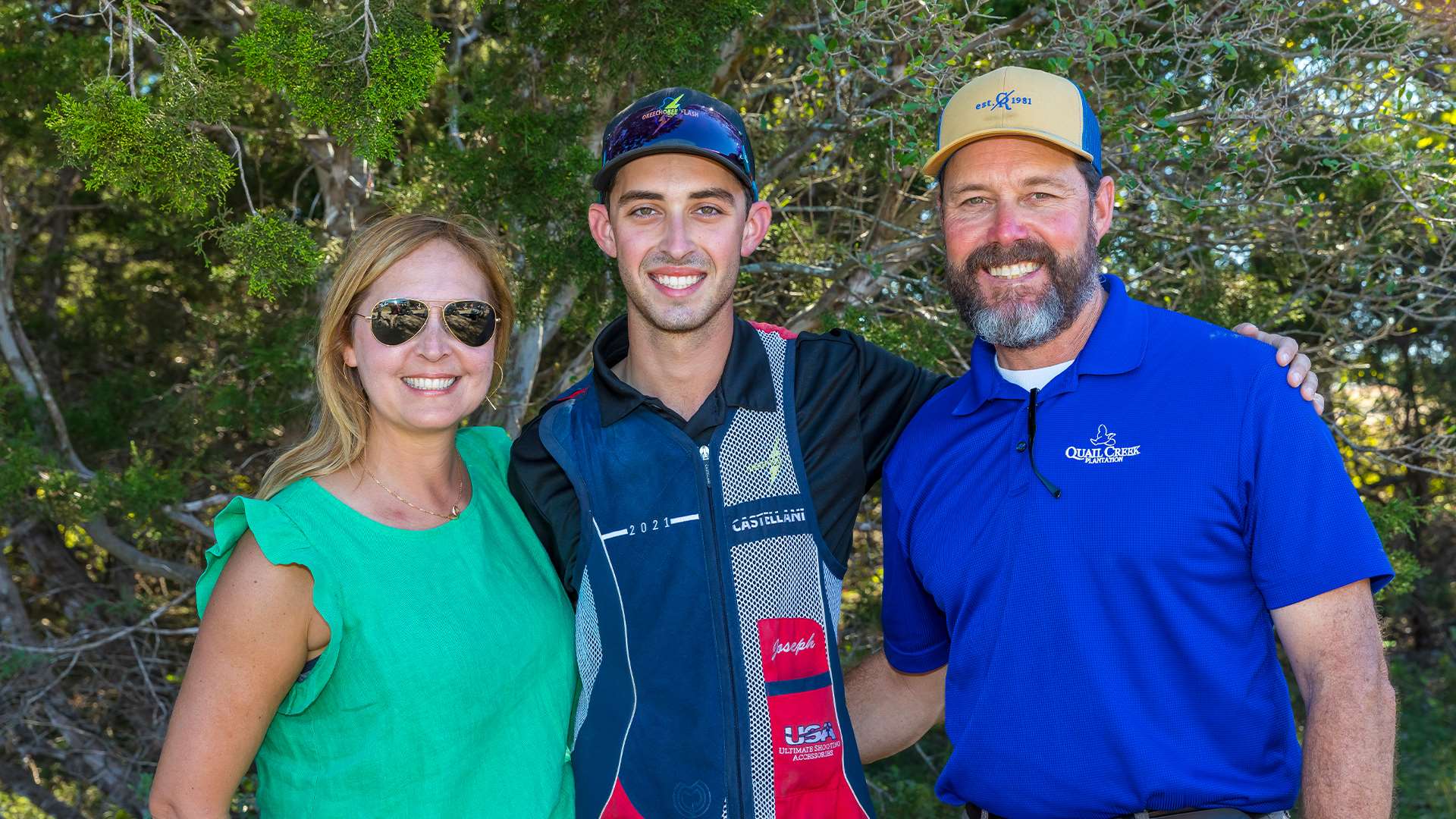 Fanizzi with parents