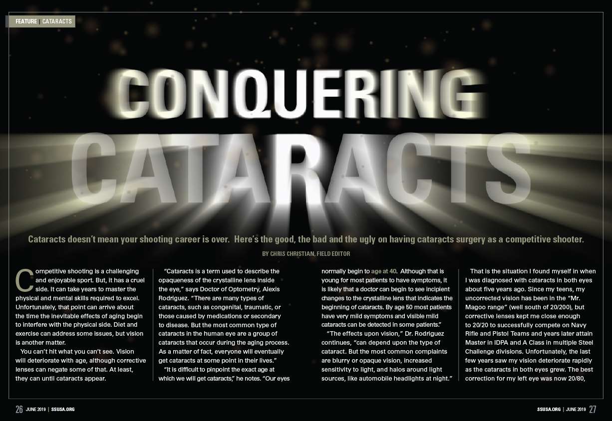 Conquering Cataracts | Shooting Sports USA