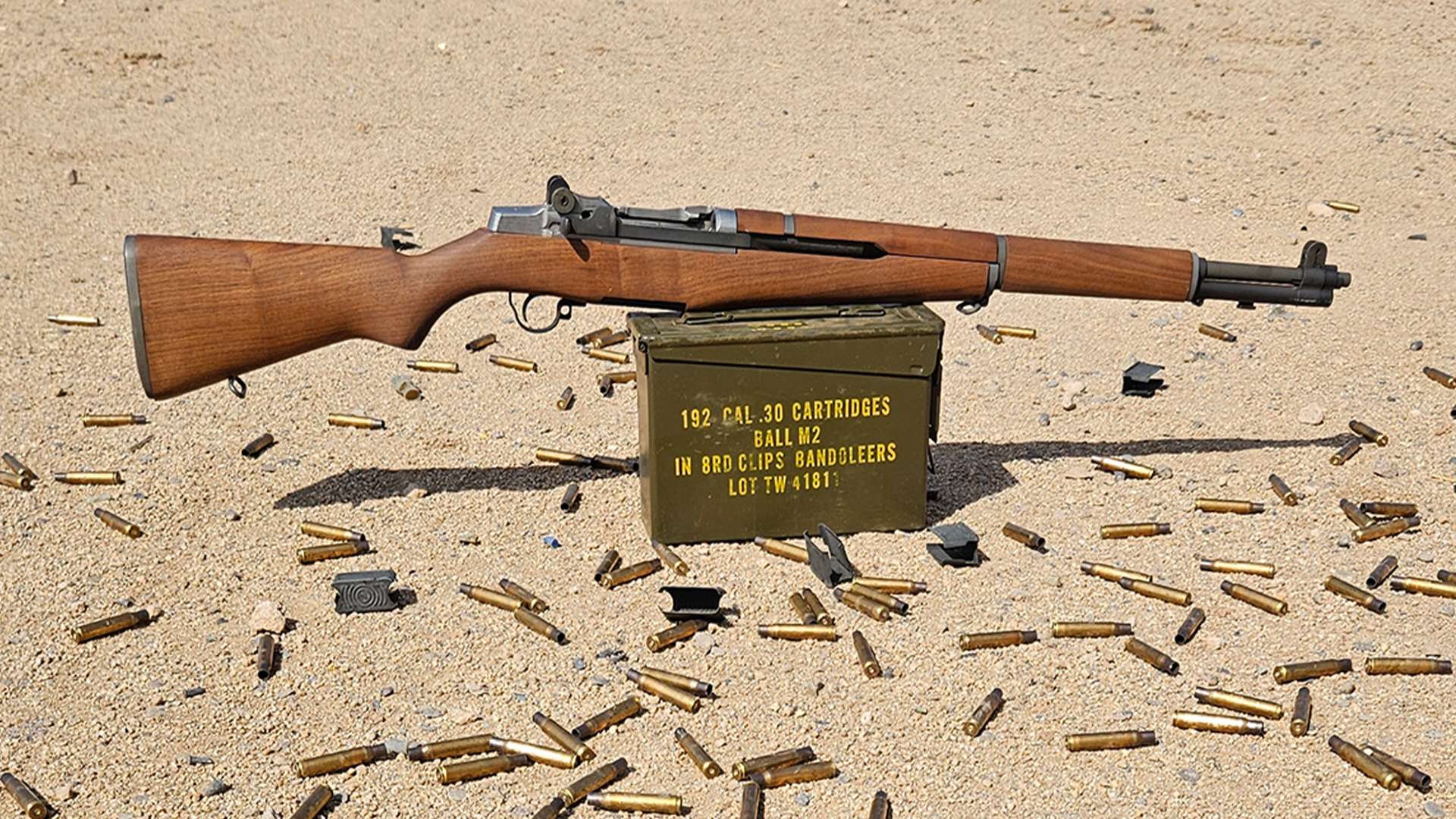 M1 Garand battle rifle