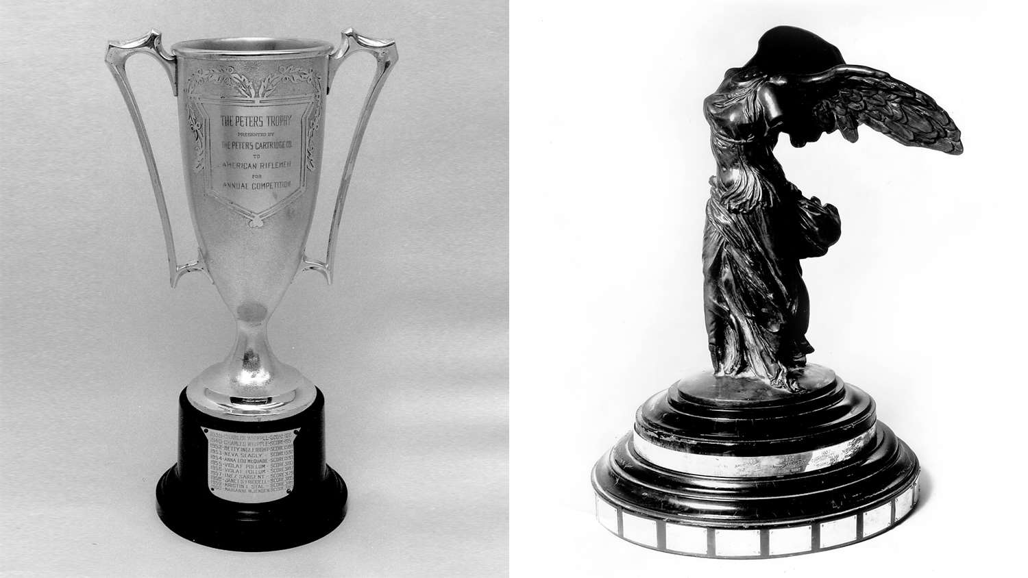Peters Cartridge Company Trophy and the Caswell Trophy