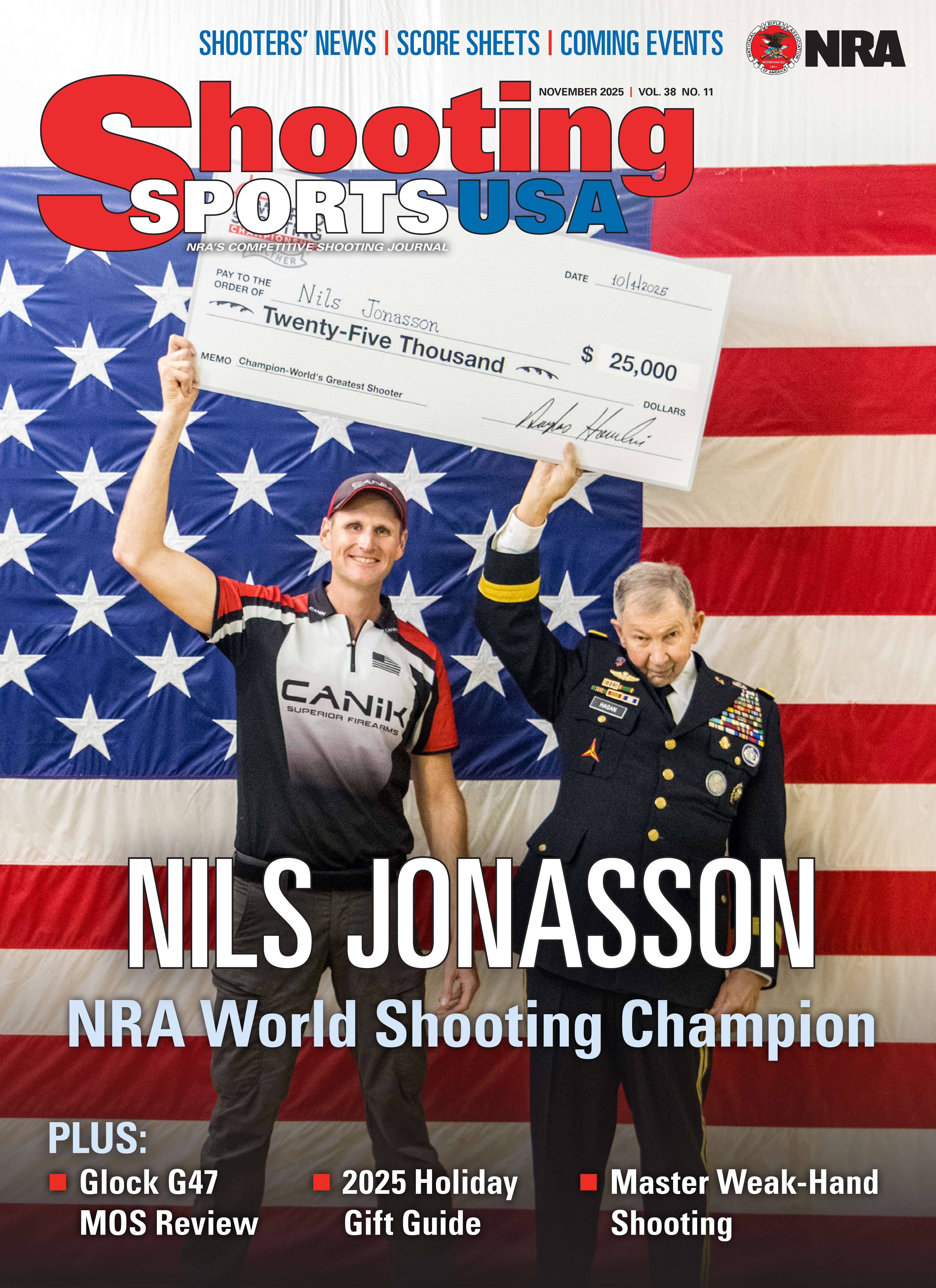 Nils Jonasson: 2025 NRA World Shooting Champion