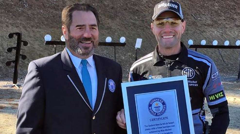 Max Michel Sets New Guinness World Record