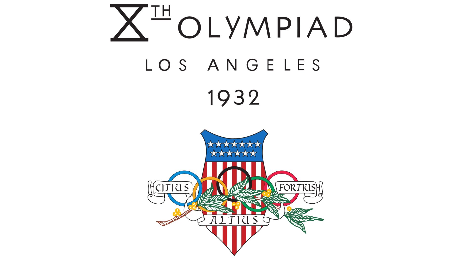 1932 Summer Olympics logo