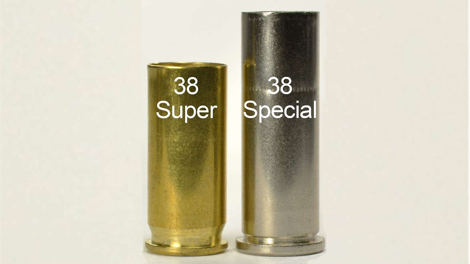 .38 Super and .38 Special cases