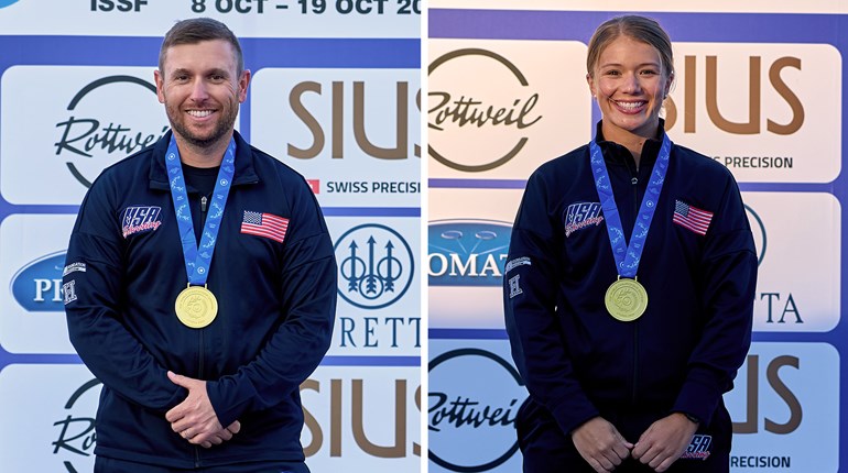 Hancock, Simonton Complete American Sweep at 2025 ISSF World Championship Shotgun | An NRA Shooting Sports Journal