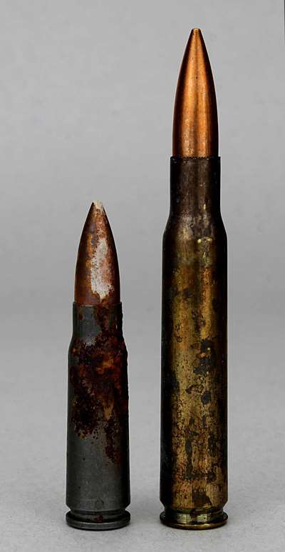 Corroded milsurp ammo