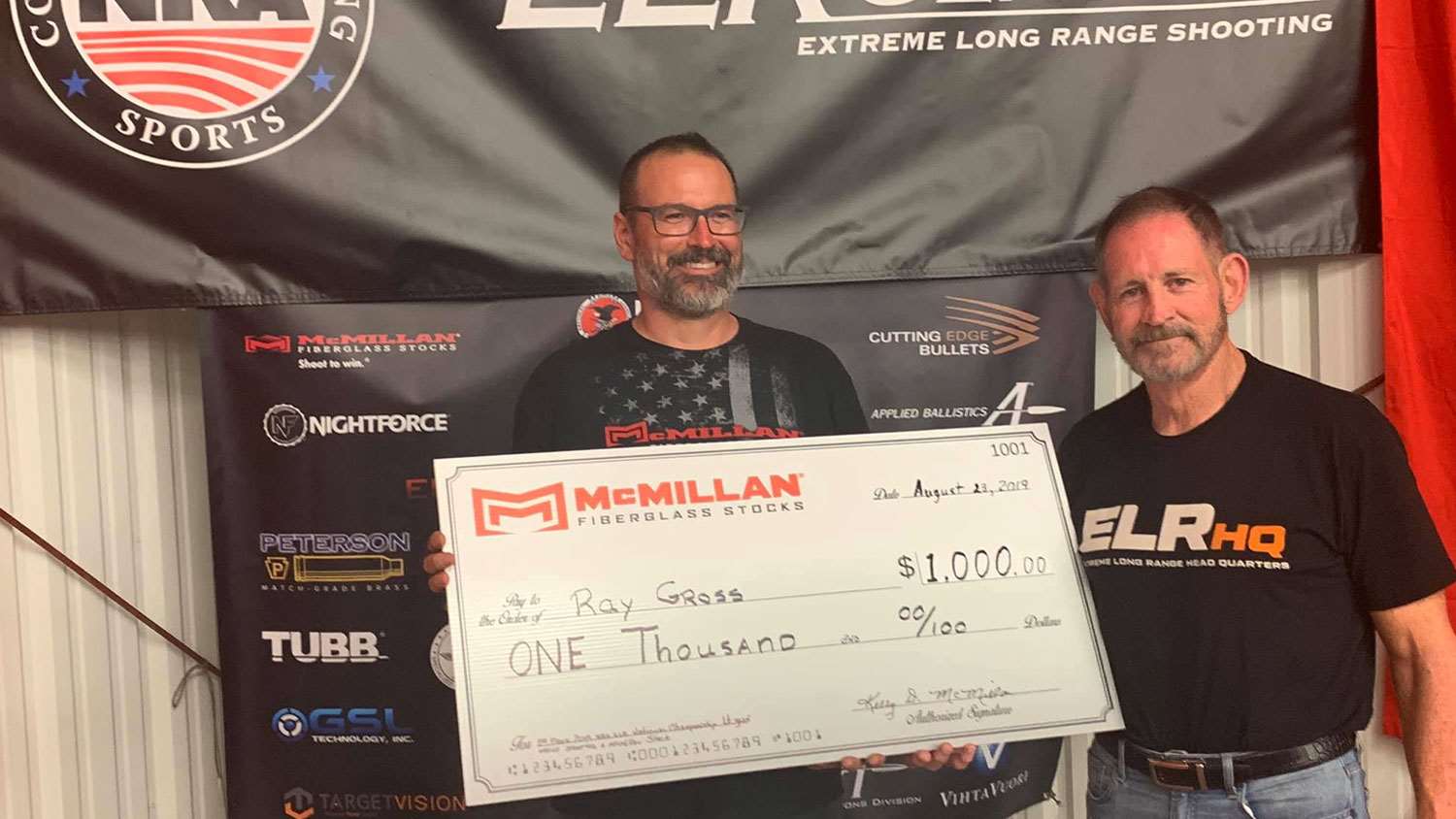 Ray Gross Wins 2019 NRA ELR Championship