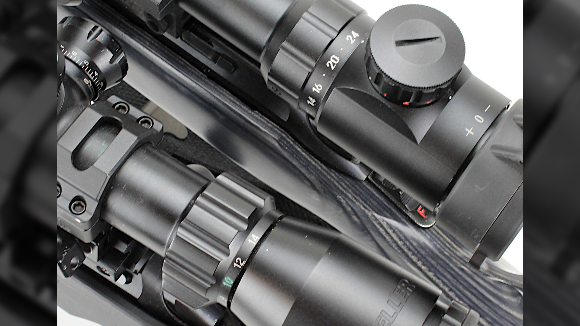 Rimfire riflescope magnification