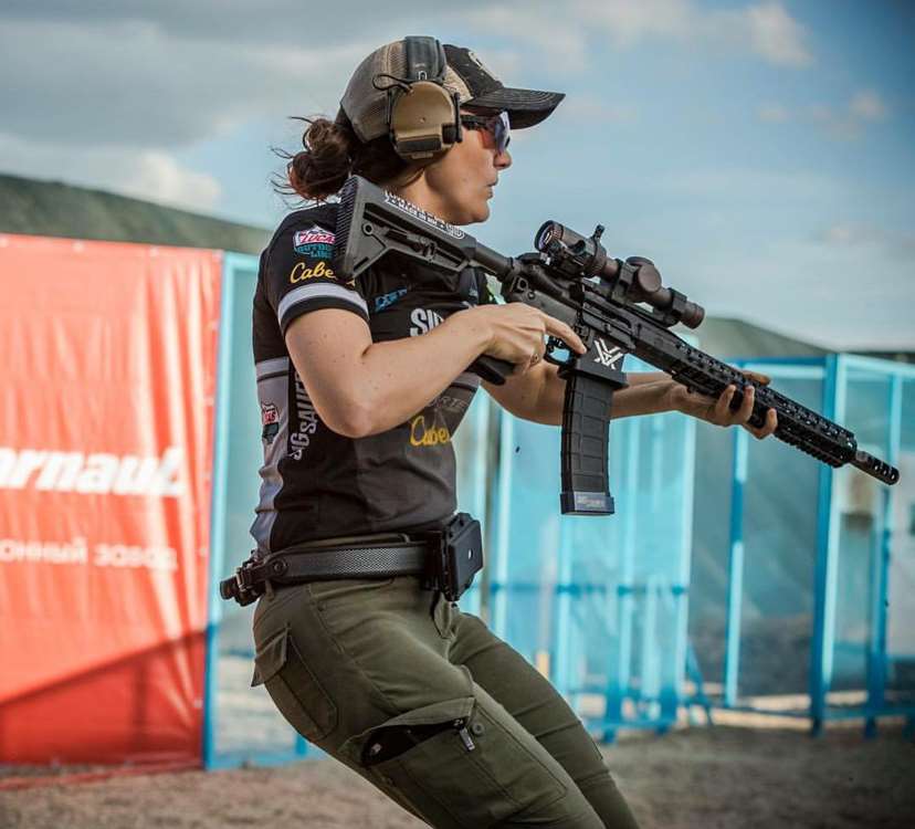 Lena Miculek PROOF barrel at 2017 IPSC Rifle World Shoot