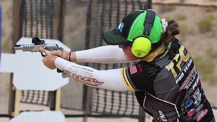 USPSA Grand Master Justine Williams