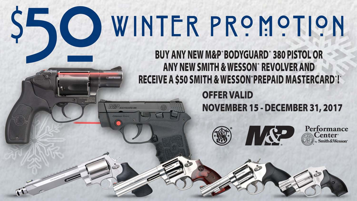 Smith &amp; Wesson | Black Friday and Winter Promotion