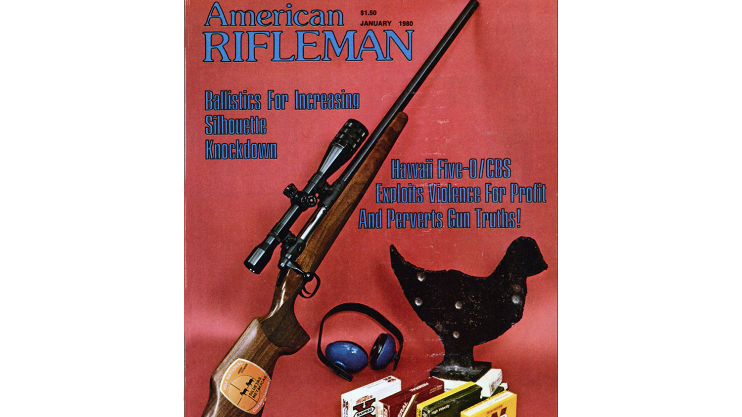 American Rifleman, Jan. 1980 cover