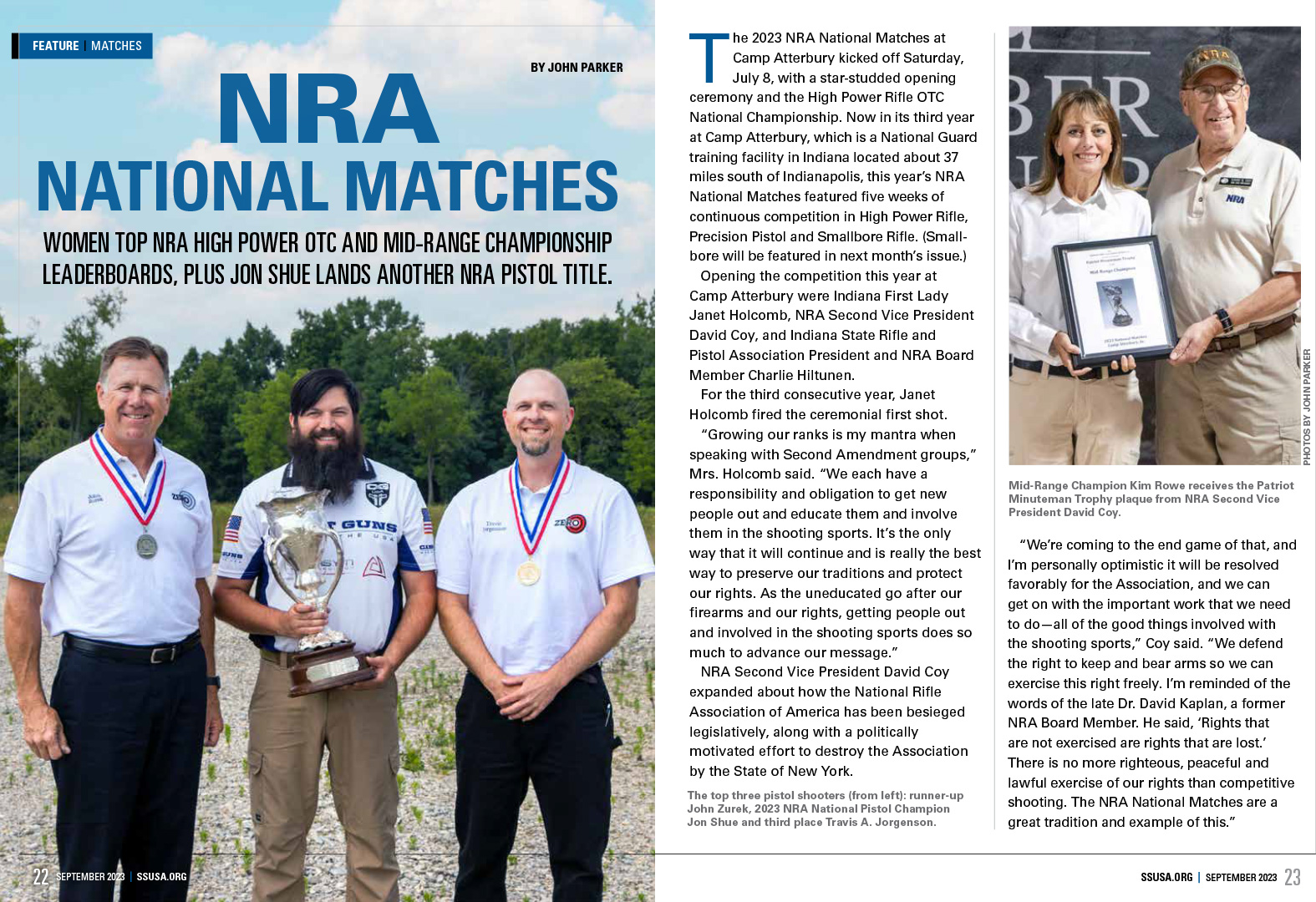 2023 NRA National Matches
