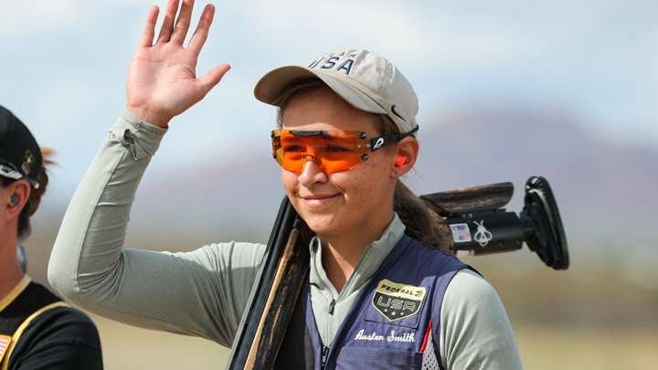 Austen Smith, 2020 U.S. women&#x27;s skeet team