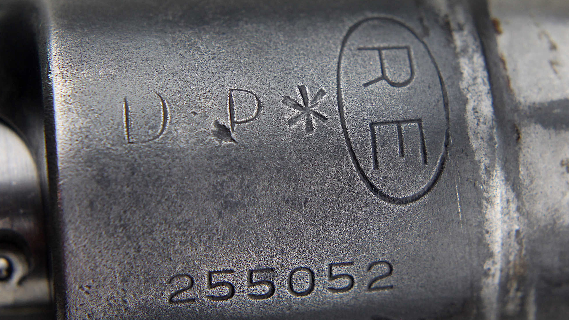 &quot;Drill Purpose&quot; DP markings on P14 Enfield rifle