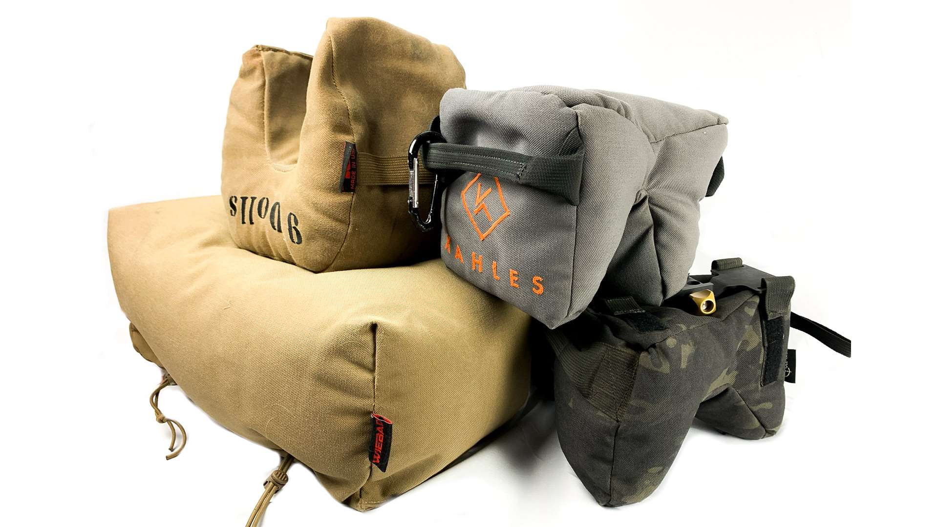 Precision shooting bags