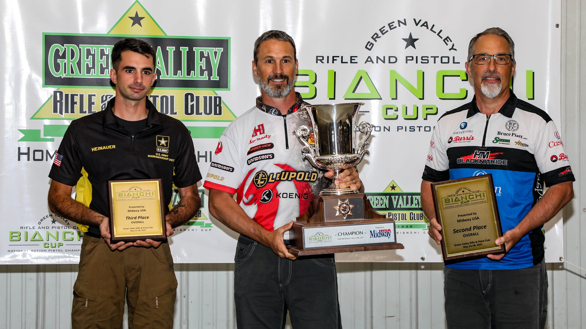 2021 Bianchi Cup Top Three Shooters