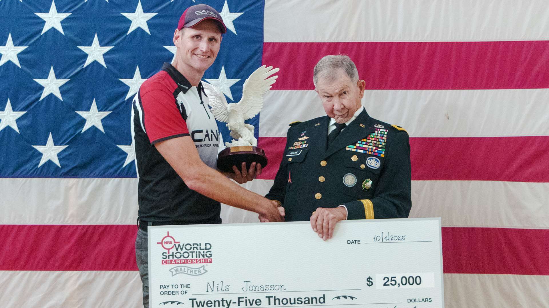 Nils Jonasson crowned 2025 NRA World Shooting Champion