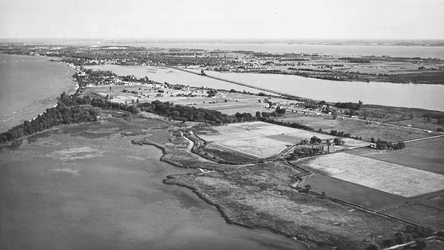 Aerial view of Camp Perry