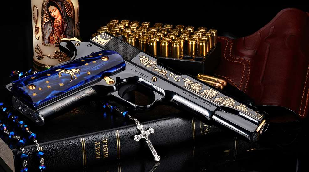 New: SK Customs Limited-Edition Lady of Guadalupe Colt 1911