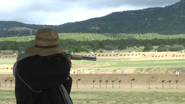 Silhouette Rifle Position