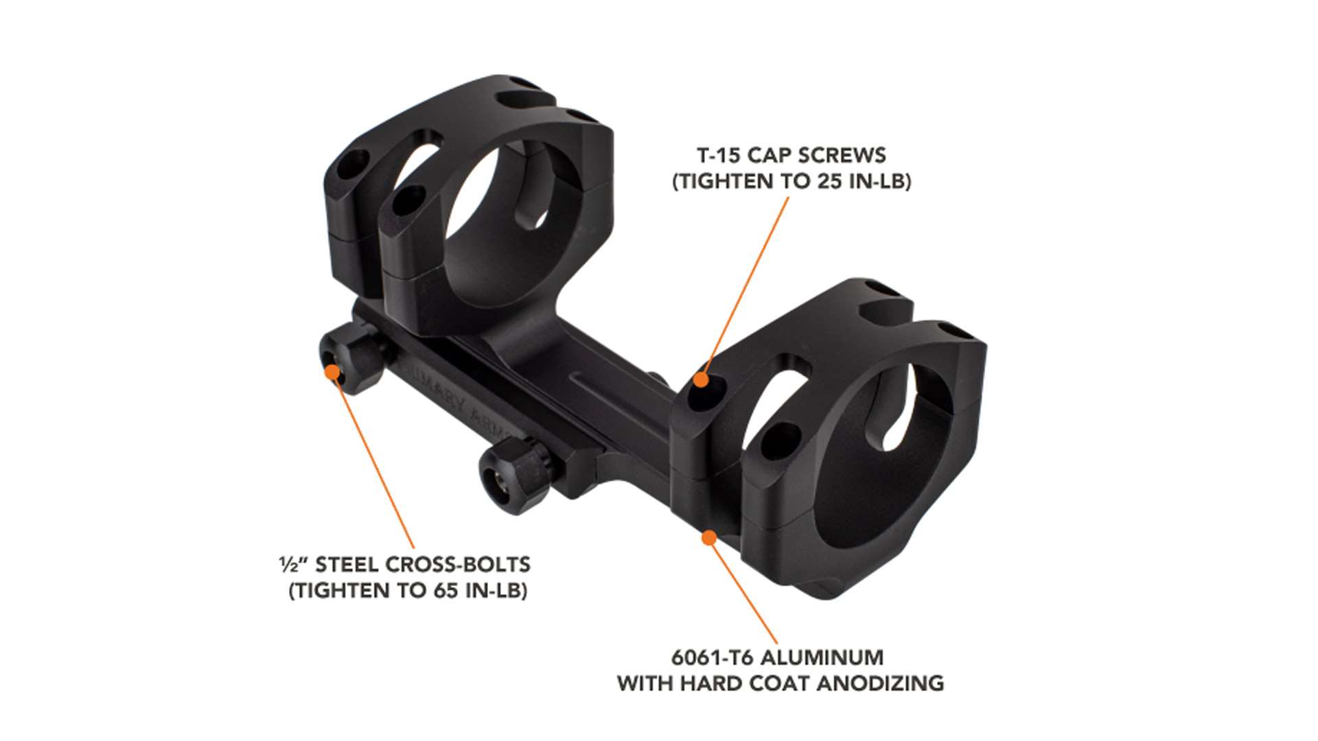 Primary Arms GLx riflescope mounts