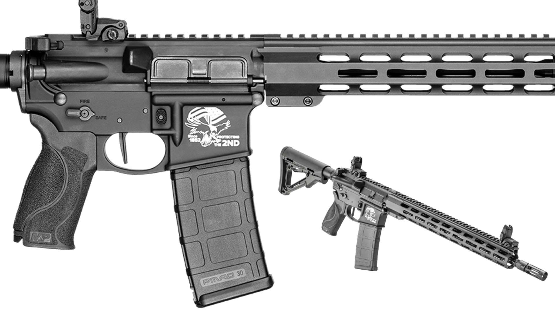 M&amp;P15T II Engraved Limited-Edition rifle
