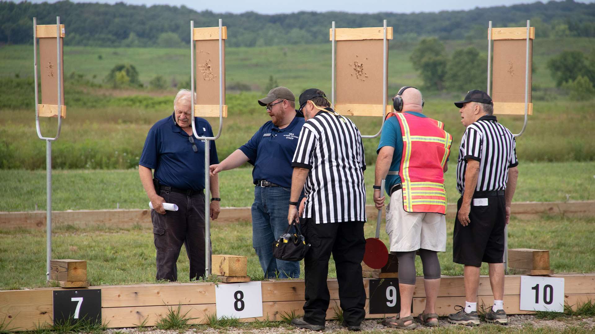 NRA Match Officials at Camp Atterbury