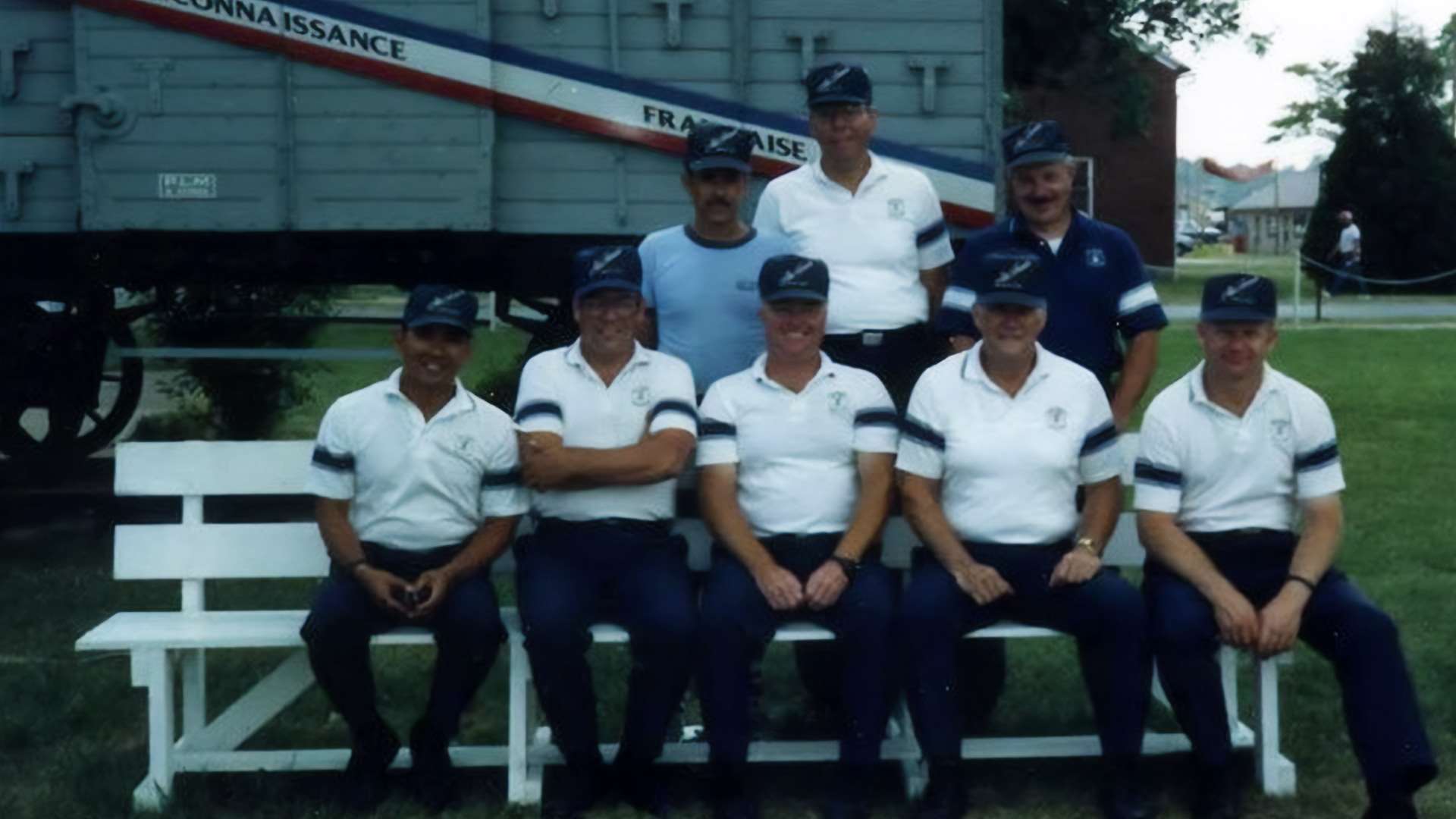 1988 US Air Force Pistol Team at Camp Perry