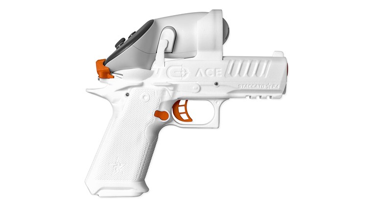 Ace Virtual Shooting VR Handgun Shooting Simulator Adds Staccato HD P4 Handset To Lineup | An NRA Shooting Sports Journal