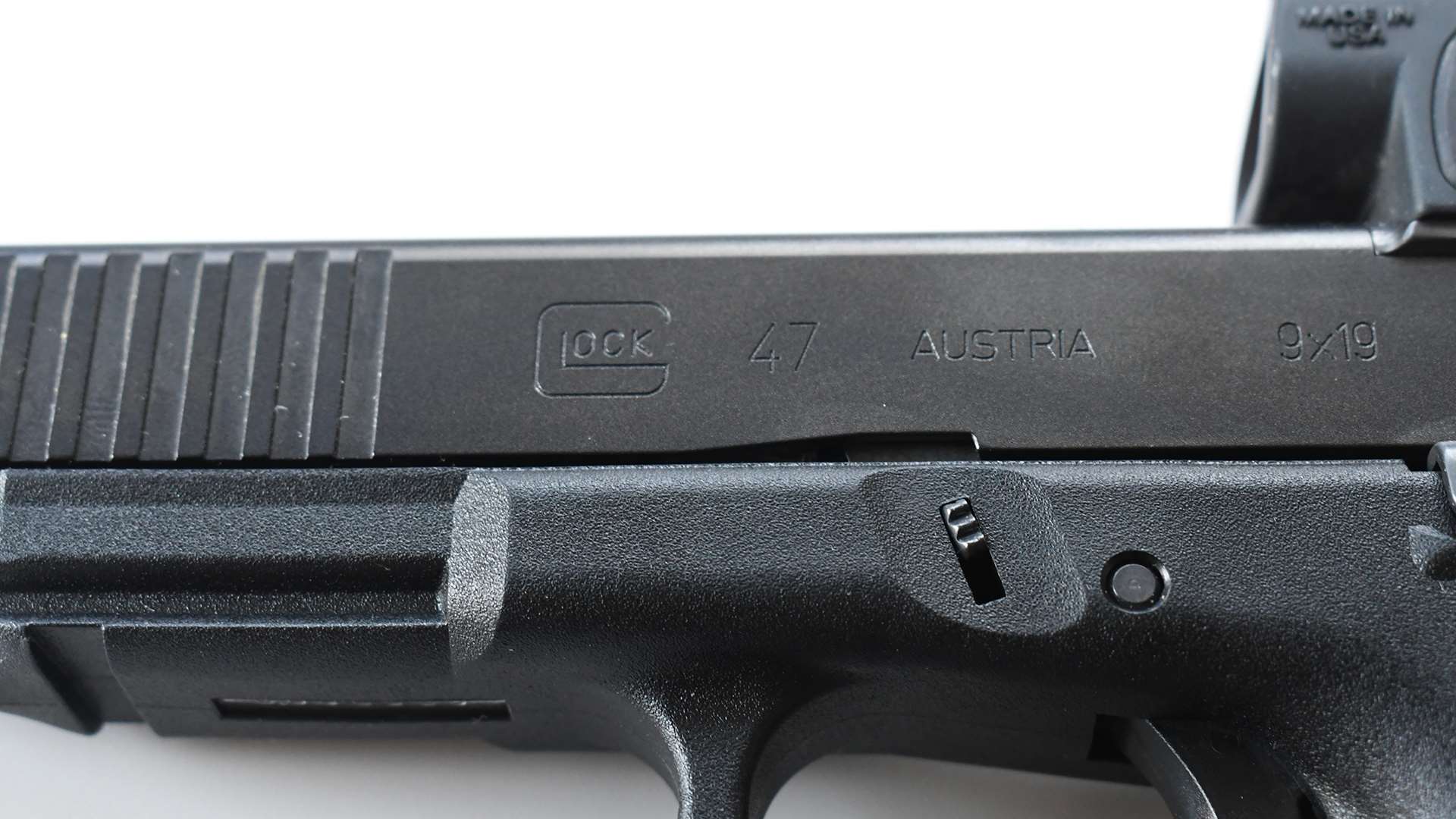 nDLC finish on Glock G47 MOS