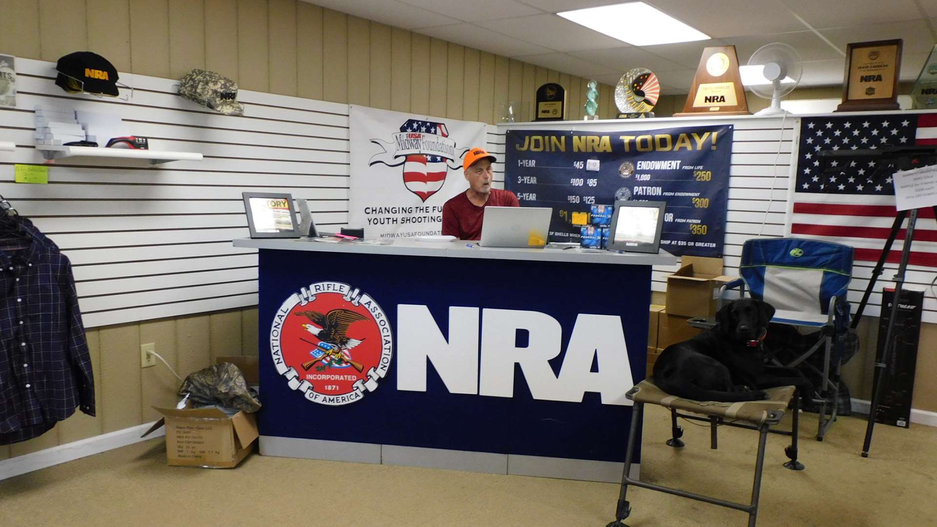 NRA building at SSSF nationals
