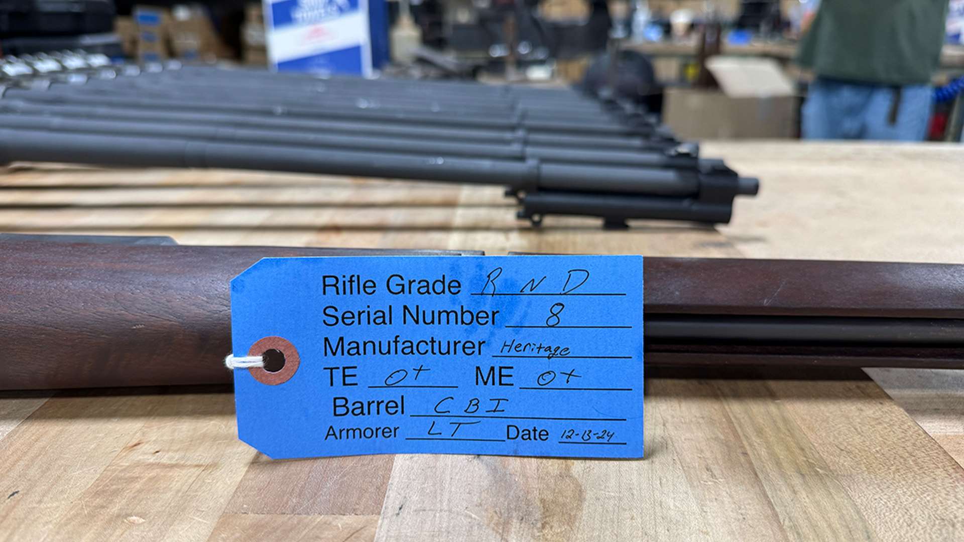 Tagged M1 Garand