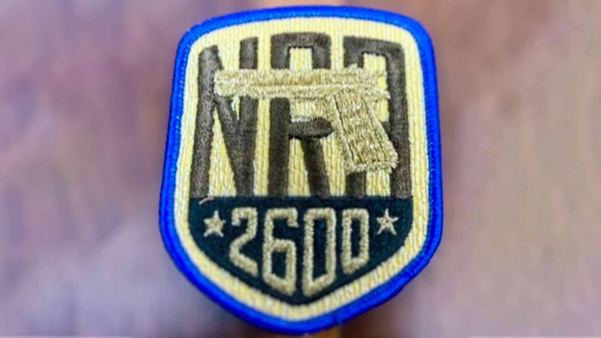 NRA 2600 Honorary Club embroidered patch