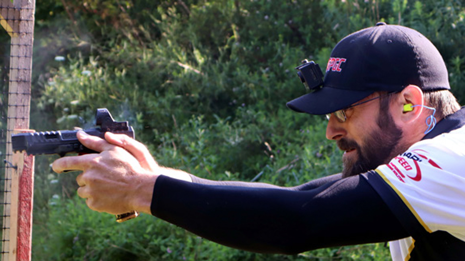 Drew Maruski with carry optics pistol