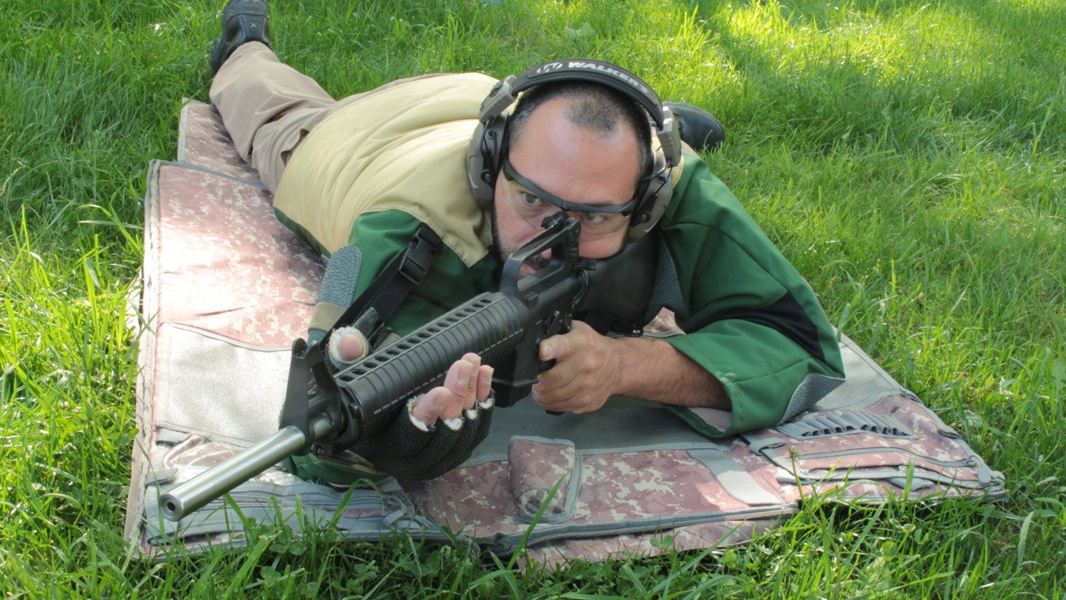 Service Rifle Prone Position