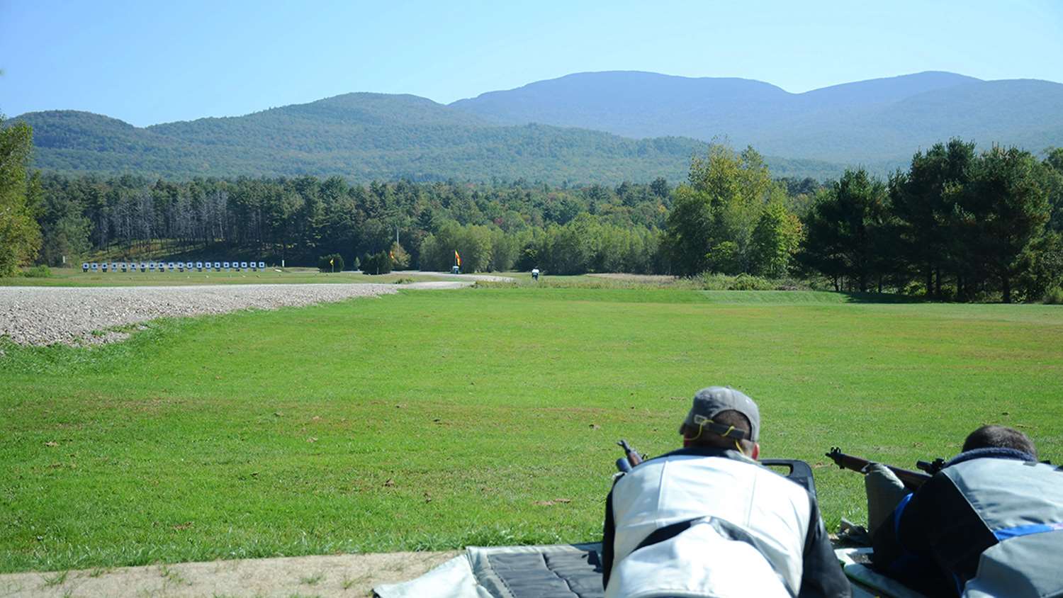 Mountain views at the 2017 New England Games