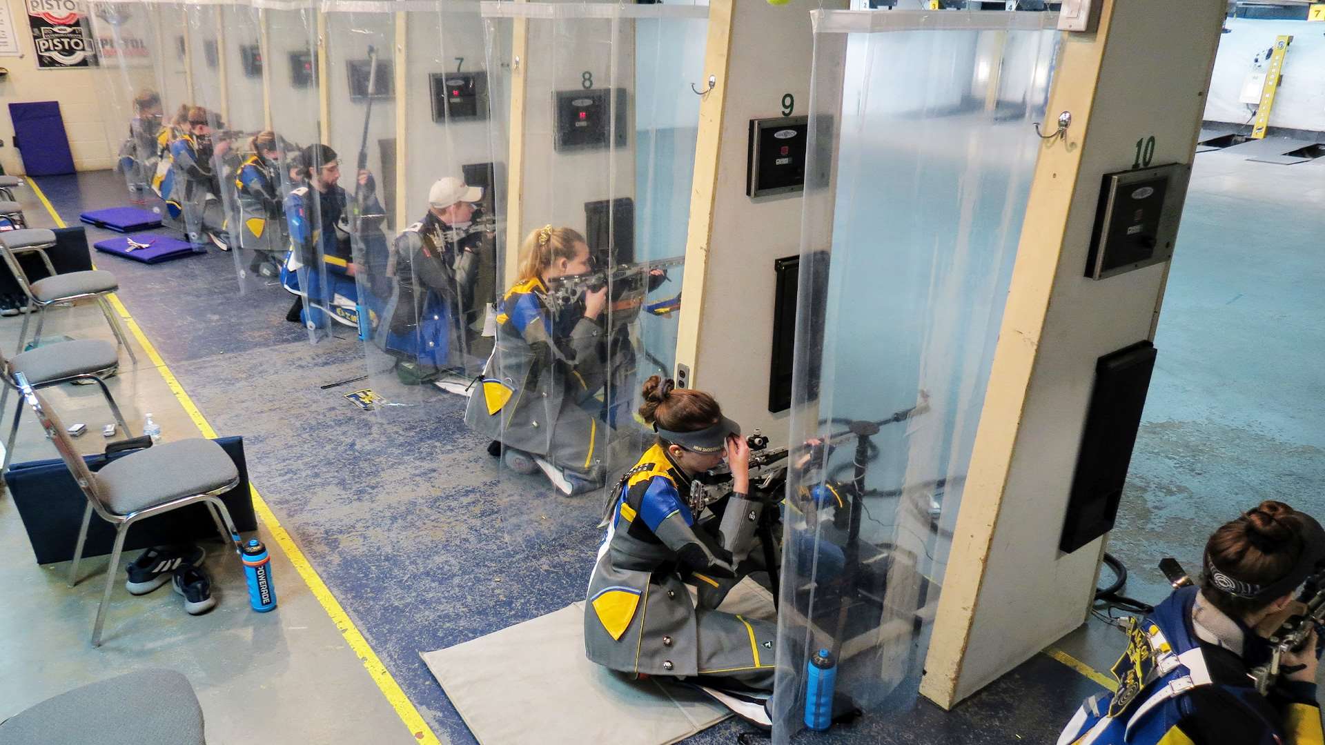 Akron rifle vs. WVU rifle, Jan. 16 2021