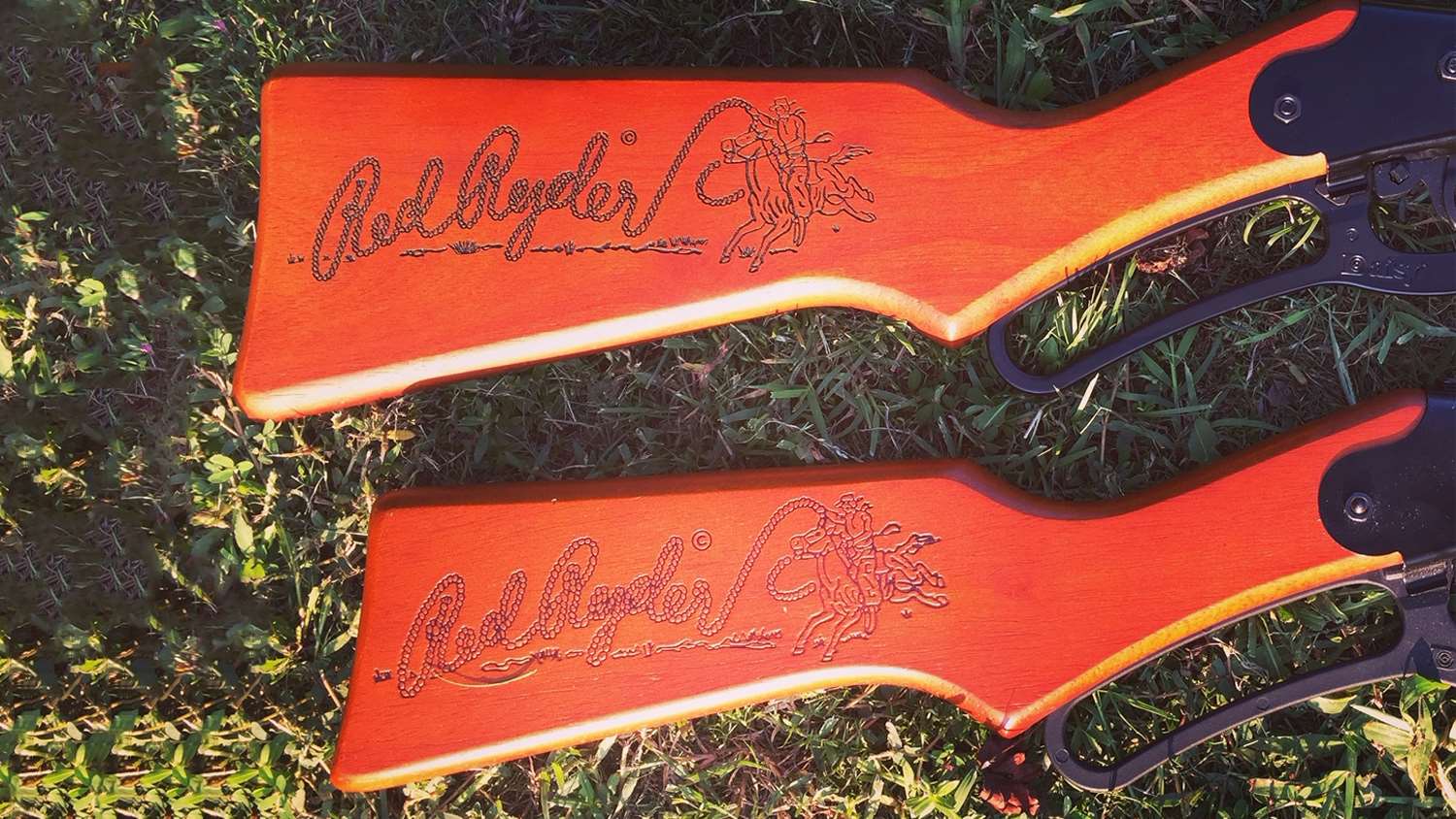 Adult and Junior Red Ryder BB Gun stocks
