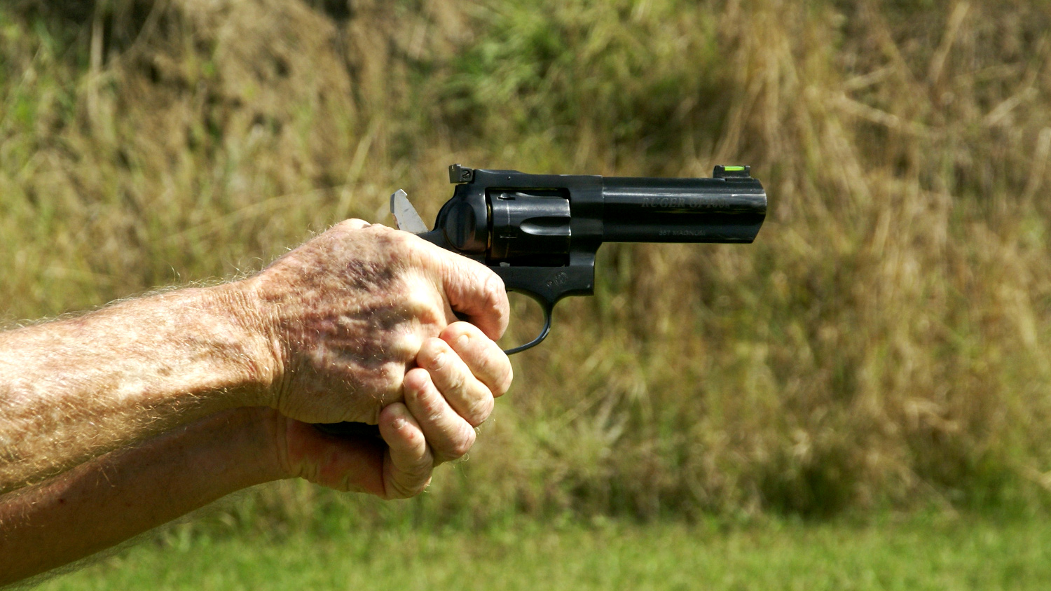 Staging the trigger allows a single-action pull without shifting the grip to cock a hammer. It makes tight shots faster and easier.