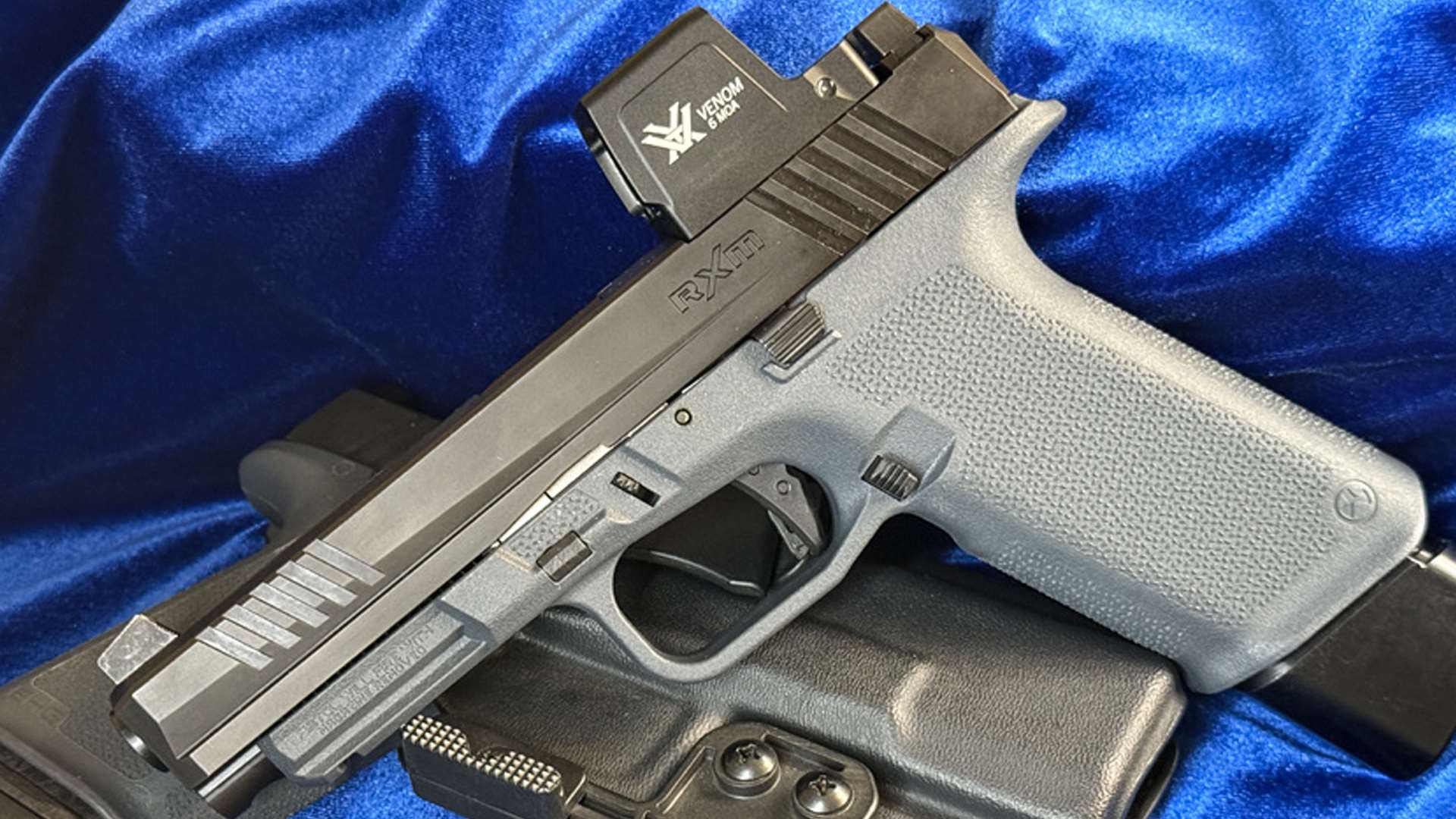 Ruger RXM handgun with Vortex optic mounted