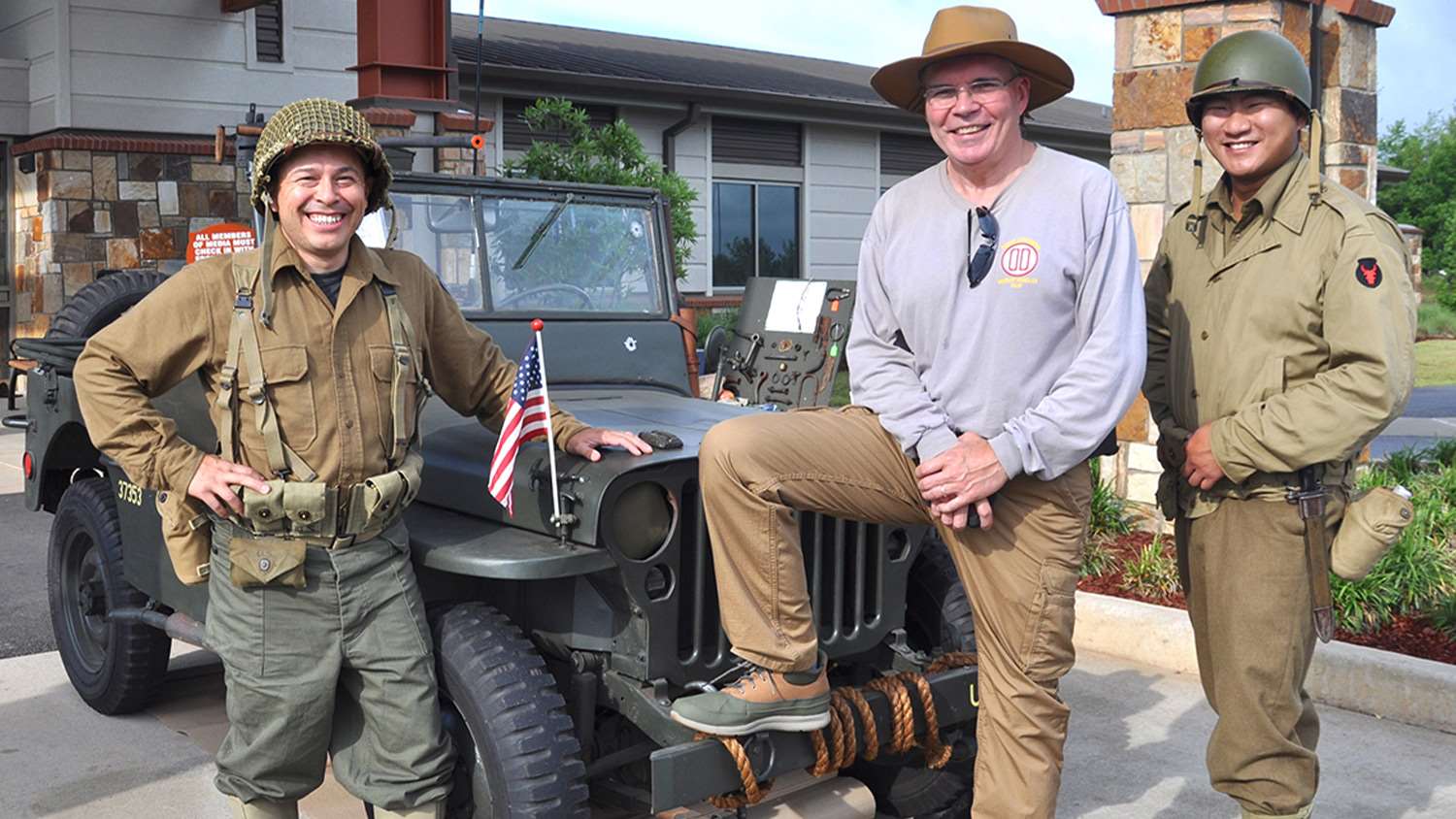 Talladega Jeep at D-Day Rifle Match