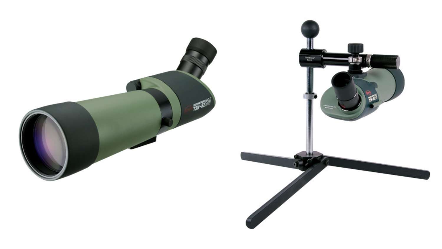 Kowa spotting scope and Polecat stand