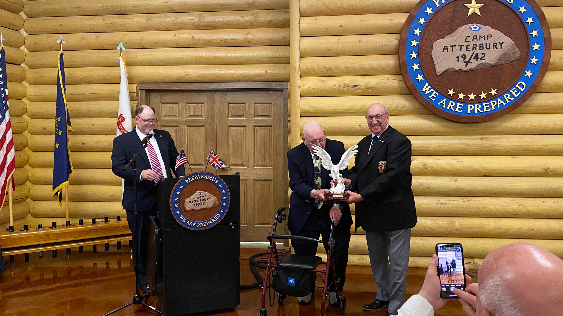 Walt Walter receives NRA achievement award