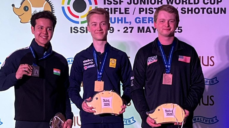 Griffin Lake Earns Bronze Medal At 2025 ISSF Suhl Junior World Cup | An NRA Shooting Sports Journal