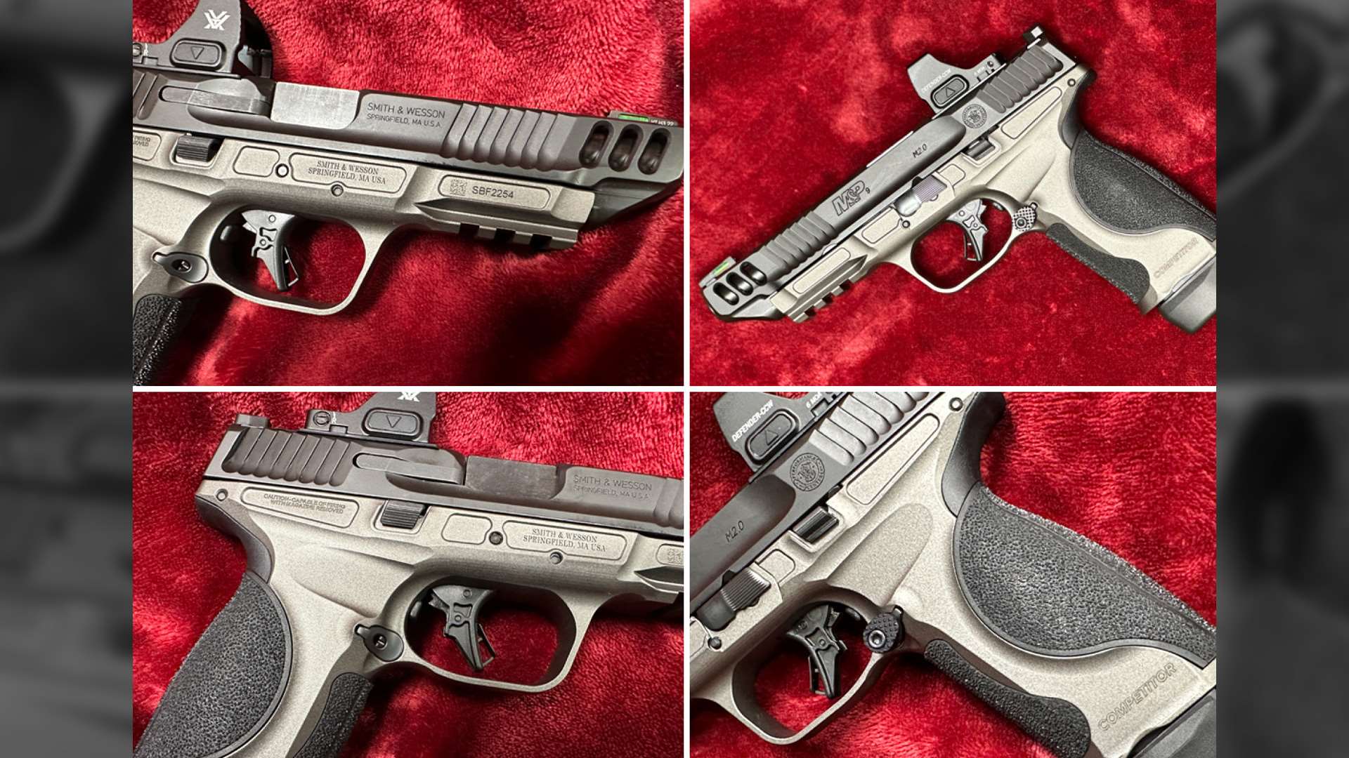 M2.0 Competitor pistol with optic