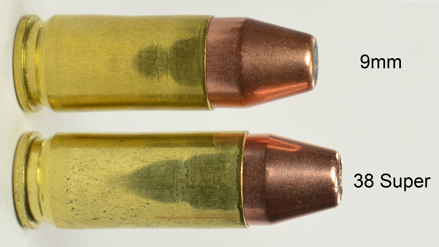 Figure 1. 9mm and .38 Super