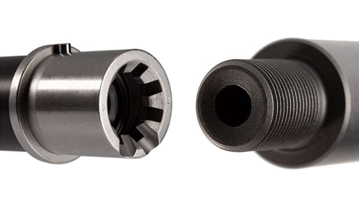 CMC AR-15 barrels made from stainless steel with black-nitride protection