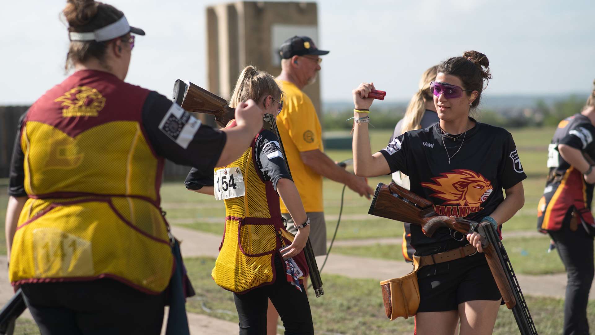 Clay target shooters