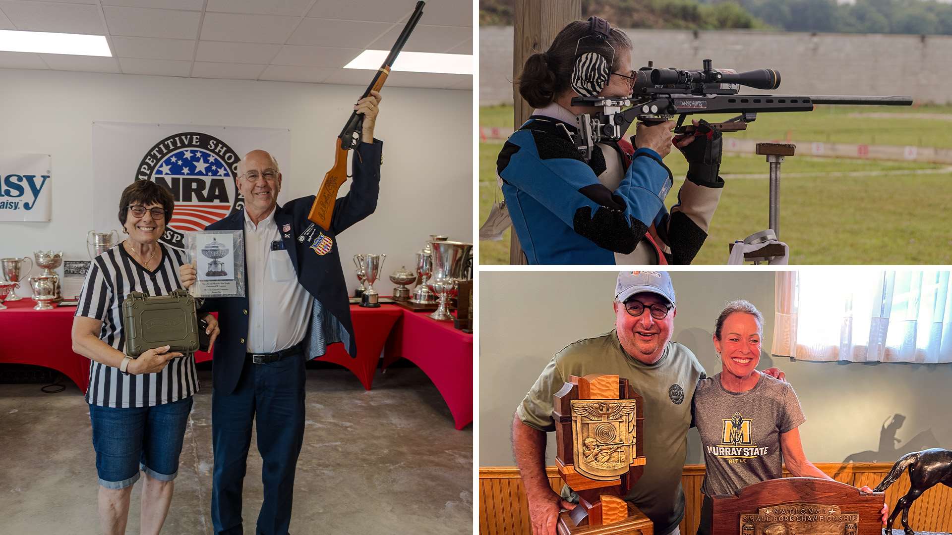 Scenes from the 2025 NRA Smallbore Nationals awards ceremonies and the firing line